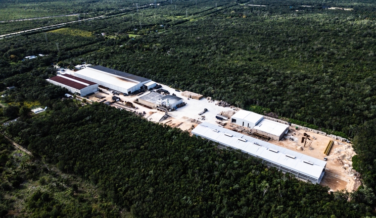 Planta Cancún para mostrar ubicación de Ingetek en Cancún, Quintana Roo.