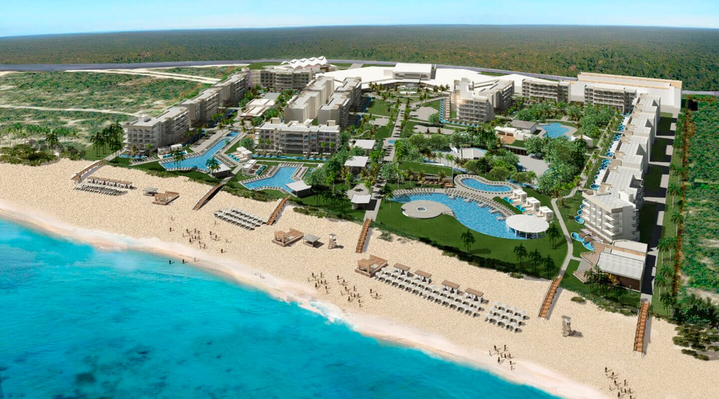 En el proyecto Hotel Planet Hollywood Cancún se realizó suministro, habilitado y montado para el cliente ALDESA.