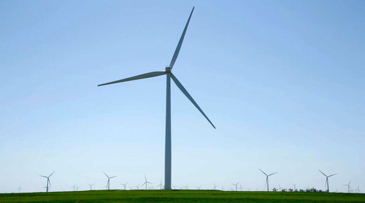 En el proyecto Wind Farm Boiling Springs se realizó suministro y mano de obra para el cliente RRC POWER & ENERGY