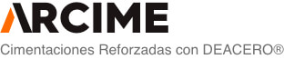 Logotipo de solución Arcime, cimentaciones reforzadas con Deacero